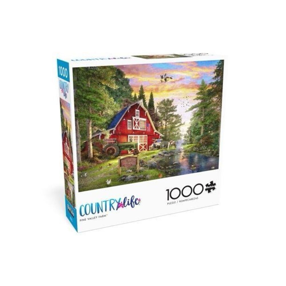 Buffalo Games 1PC MISSING 1000-Piece Country Life - Pine Valley Farm